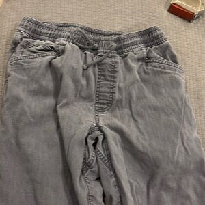 Men’s L.L. Bean, beanflex canvas pull on pants, lined, size medium (32 waist)